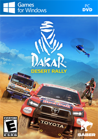 Dakar Desert Rally - Fanart - Box - Front