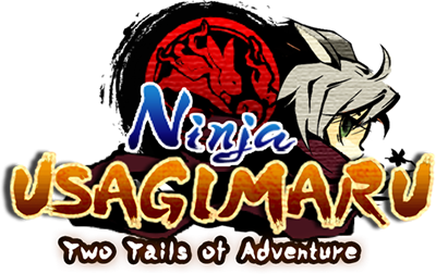 Ninja Usagimaru: Two Tails of Adventure - Clear Logo Image