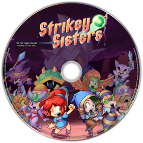 Strikey Sisters - Fanart - Disc Image