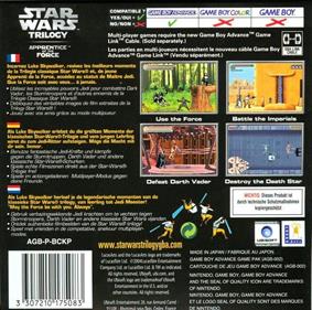 Star Wars Trilogy: Apprentice of the Force - Box - Back Image