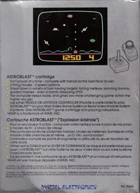 Astroblast - Box - Back Image