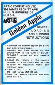 Golden Apple - Box - Back Image