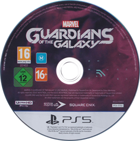 Marvel's Guardians of the Galaxy - Disc Image