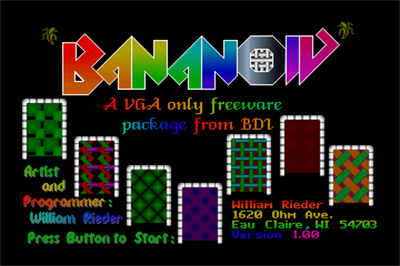 Bananoid - Screenshot - Game Title Image