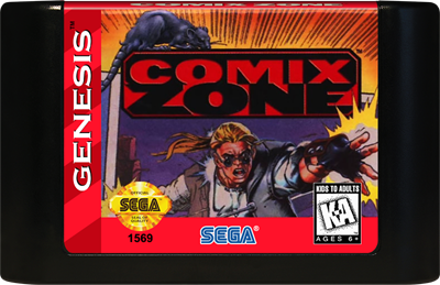 Comix Zone - Cart - Front Image