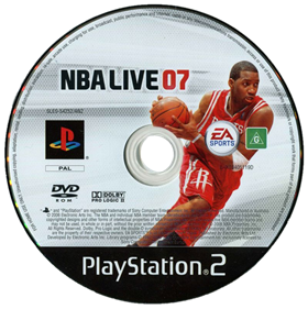 NBA Live 07 - Disc Image
