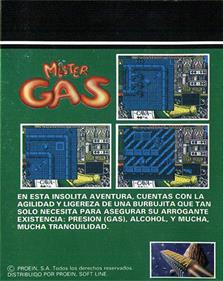 Mister Gas - Box - Back Image