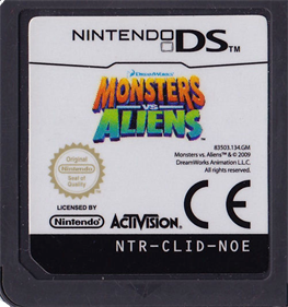 Monsters vs. Aliens - Cart - Front Image