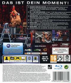 WWE SmackDown vs. Raw 2011 - Box - Back Image