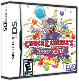 Chuck E. Cheese's Party Games - Box - 3D Image