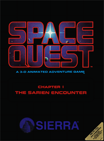 Space Quest: Chapter I: The Sarien Encounter - Box - Front - Reconstructed Image