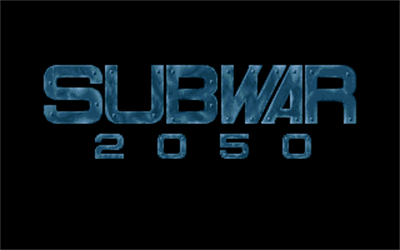 Subwar 2050 - Screenshot - Game Title Image