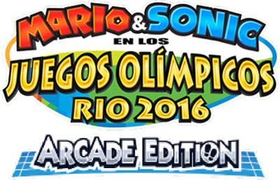 Mario & Sonic at the Rio 2016 Olympic Games Arcade Edition - Clear Logo Image