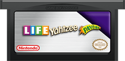 3 Game Pack!: The Game of Life / Payday / Yahtzee - Fanart - Cart - Front