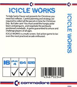 Icicle Works - Box - Back Image