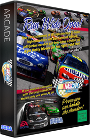 NASCAR Arcade - Box - 3D Image