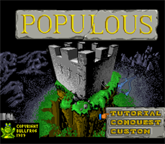 Populous - Screenshot - Game Title Image