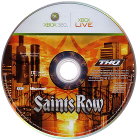 Saints Row - Disc Image