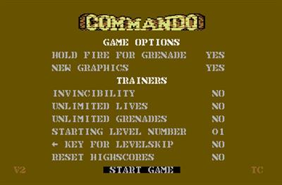 Commando Arcade SE - Screenshot - Game Select Image