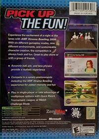 AMF Xtreme Bowling - Box - Back Image