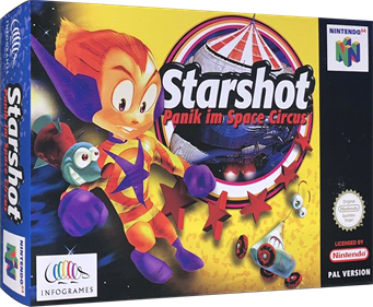 Starshot: Space Circus Fever - Box - 3D Image