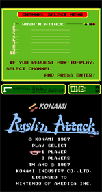 Rush'n Attack (PlayChoice-10) - Screenshot - Game Title Image