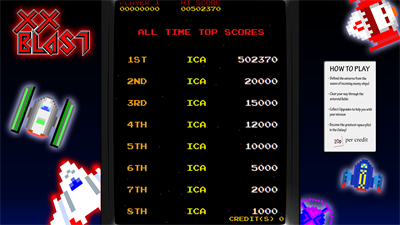 XX Blast - Screenshot - High Scores Image
