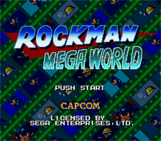 Mega Man: The Wily Wars - Screenshot - Game Title Image