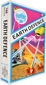 Earth Defence - Box - 3D Image