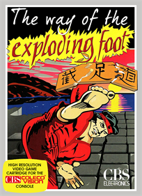 The Way of the Exploding Foot - Box - Front Image