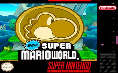 New Super Mario World - Fanart - Box - Front Image