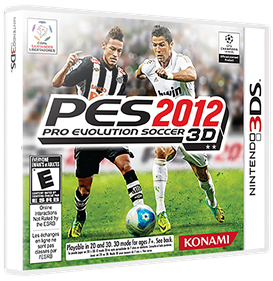 PES 2012: Pro Evolution Soccer 3D - Box - 3D Image