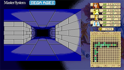 SEGA AGES Phantasy Star - Screenshot - Gameplay Image