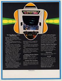 Starship 1 - Advertisement Flyer - Back Image