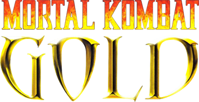 Mortal Kombat Gold - Clear Logo Image