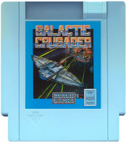 Galactic Crusader - Fanart - Cart - Front Image