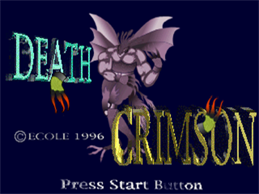Death Crimson - Screenshot - Game Title Image