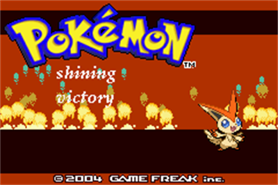 Pokémon Shining Victory - Screenshot - Game Title Image