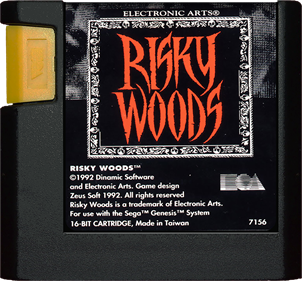 Risky Woods - Cart - Front Image