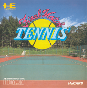Final Match Tennis - Box - Front Image