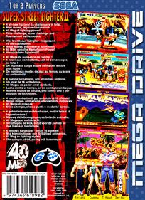 Super Street Fighter II - Box - Back Image