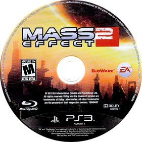 Mass Effect 2 - Disc Image