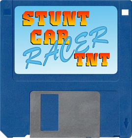 Stunt Car Racer TNT (The New Tracks) - Fanart - Disc Image