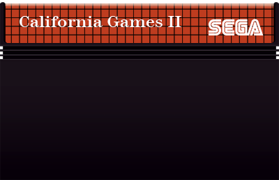 California Games II - Cart - Front Image