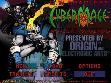 CyberMage: Darklight Awakening - Screenshot - Game Title Image