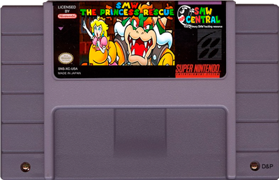 SMW The Princess Rescue - Cart - Front Image
