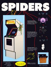 Spiders - Advertisement Flyer - Front Image