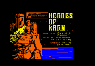 Heroes of Karn - Screenshot - Game Title Image