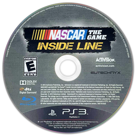 NASCAR The Game: Inside Line - Disc Image