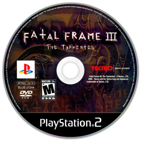 Fatal Frame III: The Tormented - Disc Image